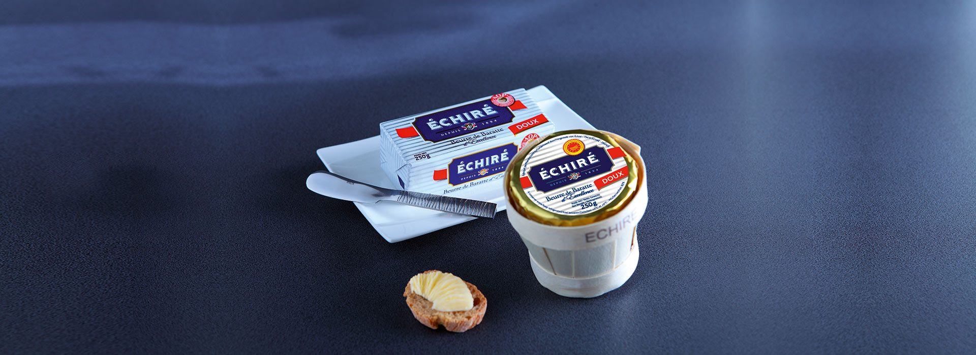 Beurre d'excellence Echiré - Beurre premium - Depuis 1894 - Echiré
