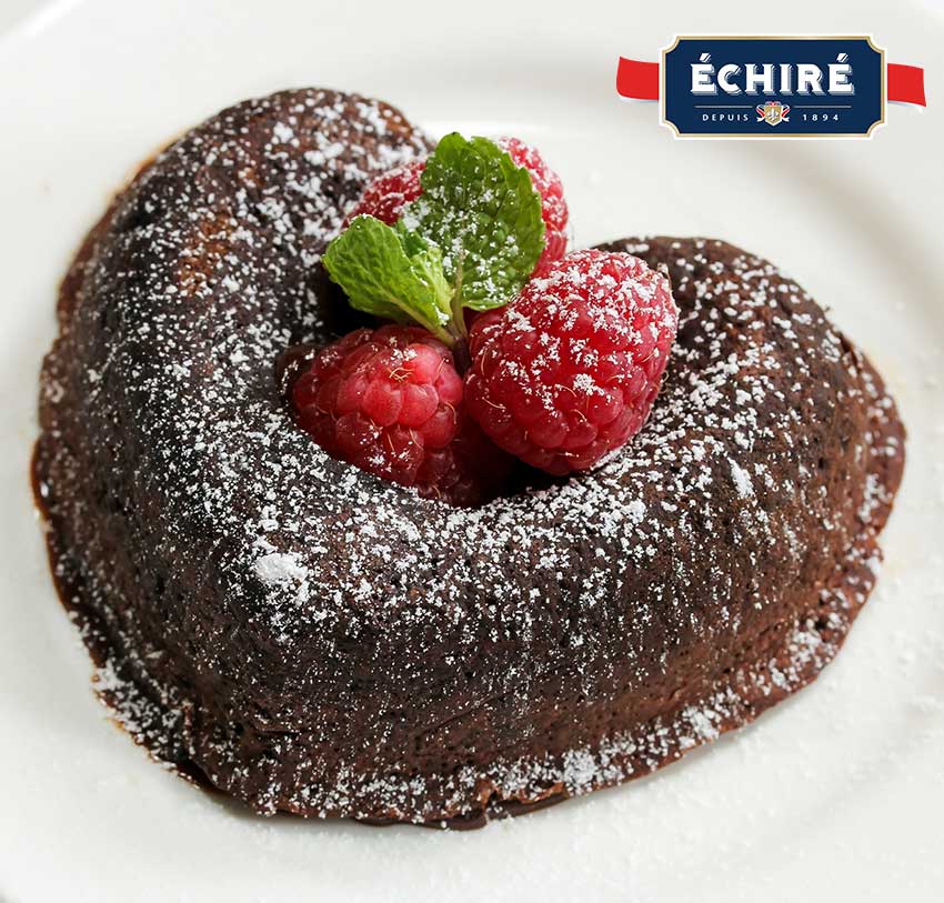 Recipe chocolate cake with butter Échiré !